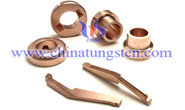 tungsten copper electrical contacts picture