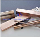 Tungsten tembaga bagian gambar