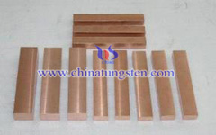 copper tungsten block picture