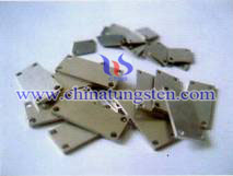 Tungsten copper heat sinks picture