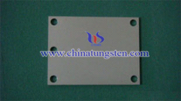 Tungsten copper heat spreader resim