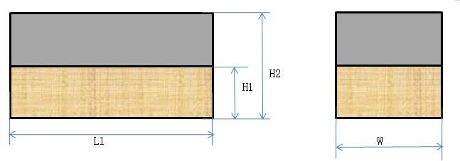 Wolfram-Kupfer-Bi-Metall