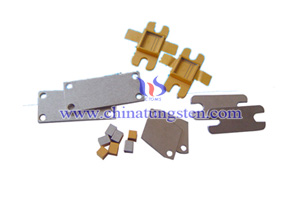 tungsten copper heat sink photo