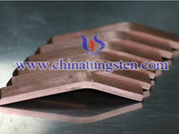 tungste copper bar picure