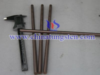 tungsten copper rod imagen