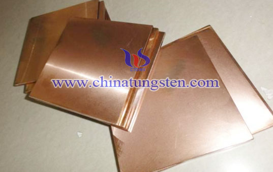 Chromium Placa de cobre de zircônio