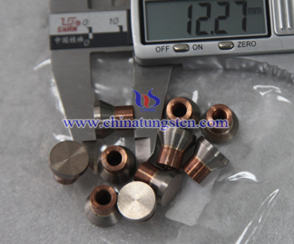 tungsten copper alloy electrode picture