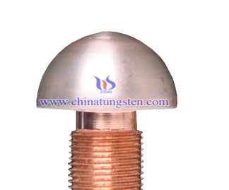 tungsten copper button contact