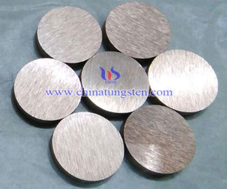 tungsten copper disk