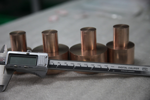 copper tungsten rod photo