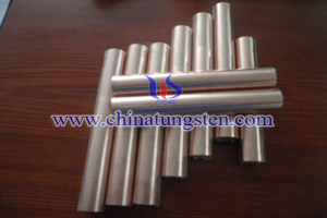 copper tungsten rod photo